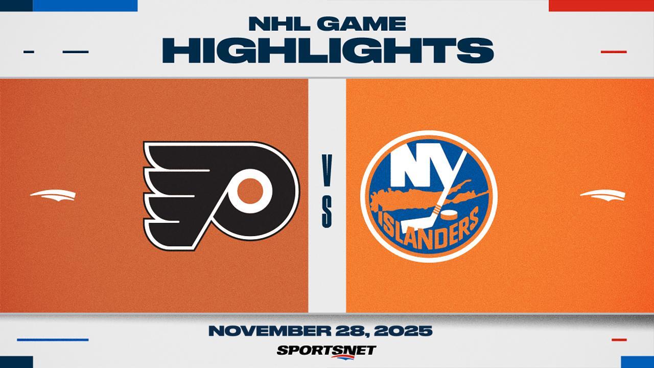 NHL Highlights: Flyers 4, Islanders 3 (SO)