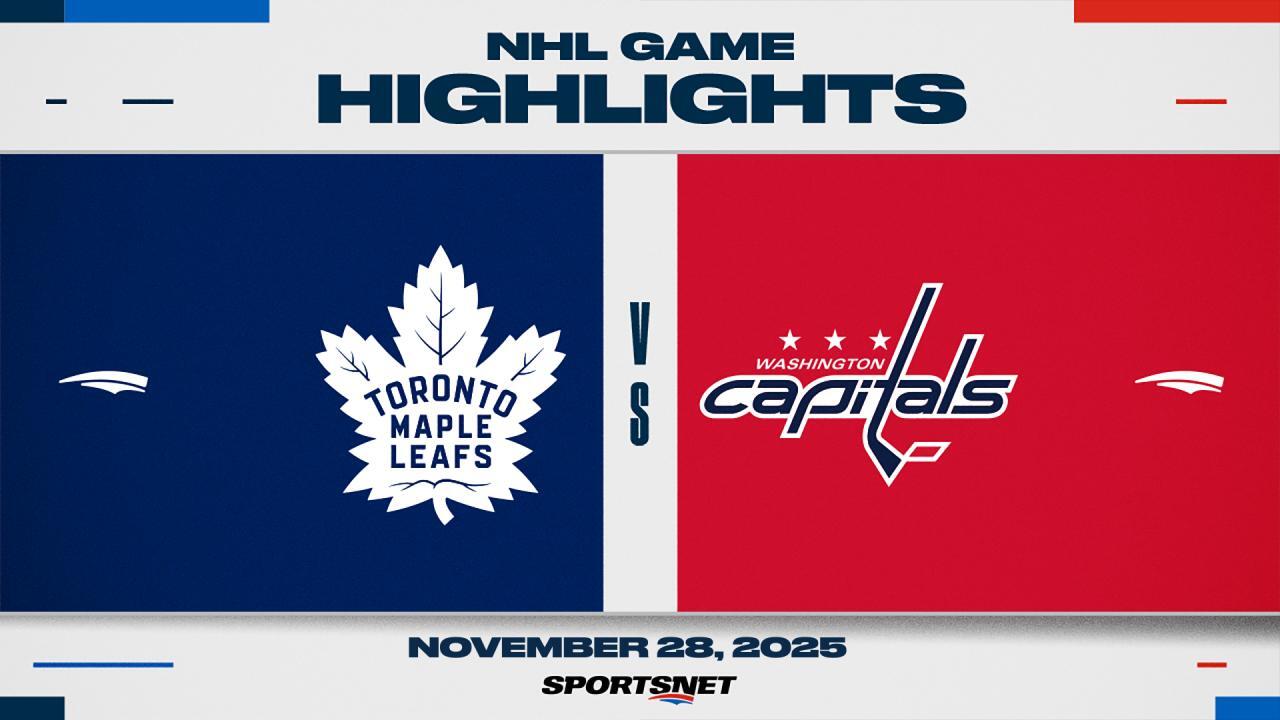 NHL Highlights: Capitals 4, Maple Leafs 2