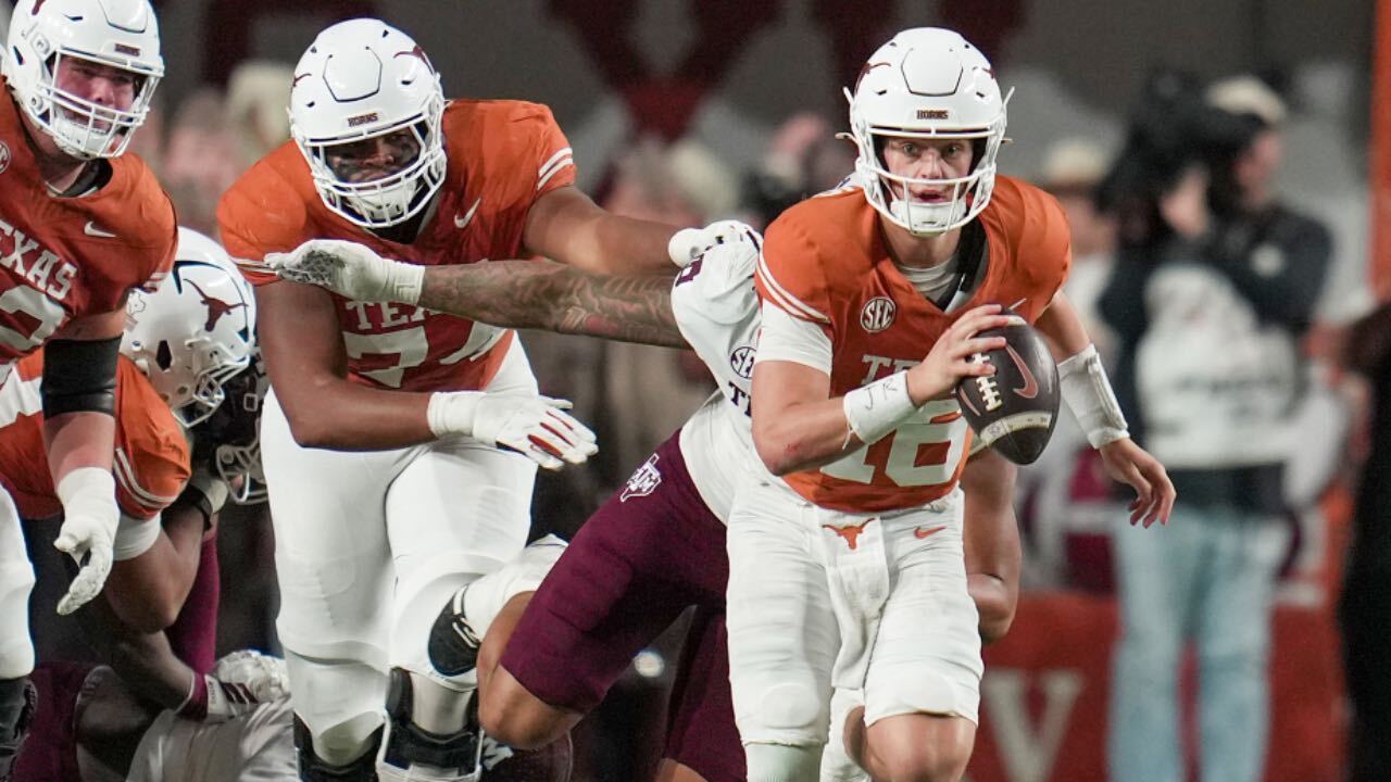 Texas QB Arch Manning rushes for beautiful 35-yard TD