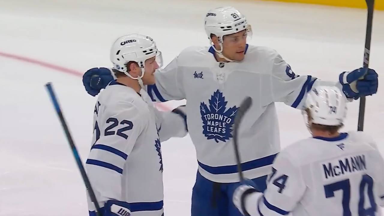 Maple Leafs’ Joshua spins and fires from slot to chase Penguins’ Silovs