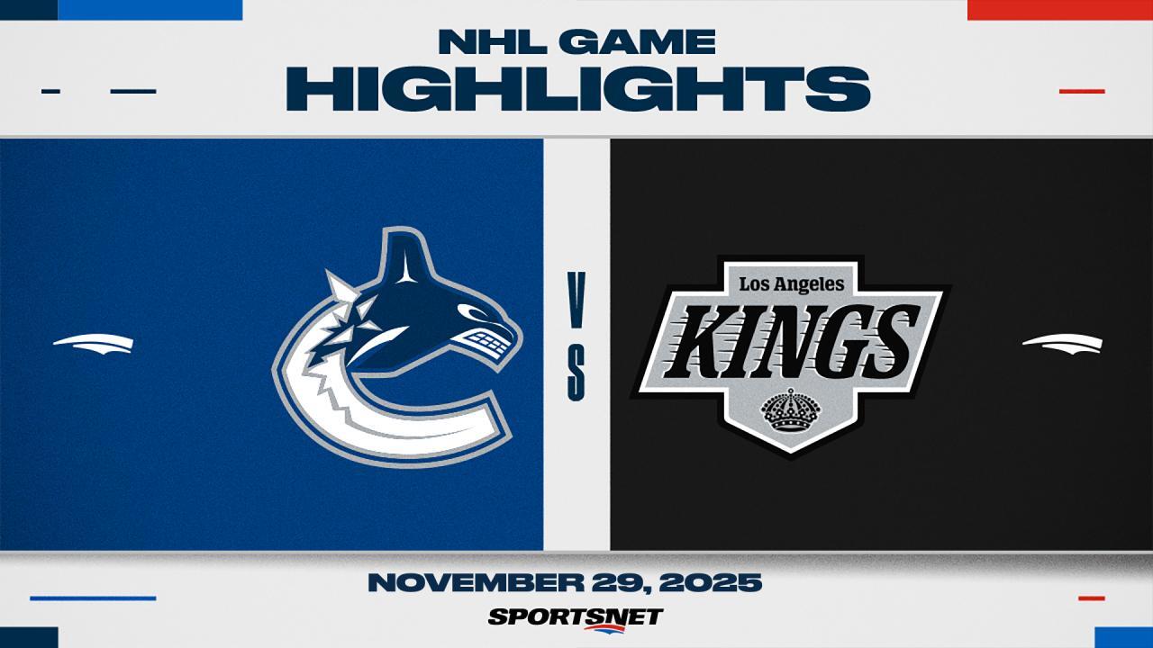 NHL Highlights: Kings 2, Canucks 1 (OT)