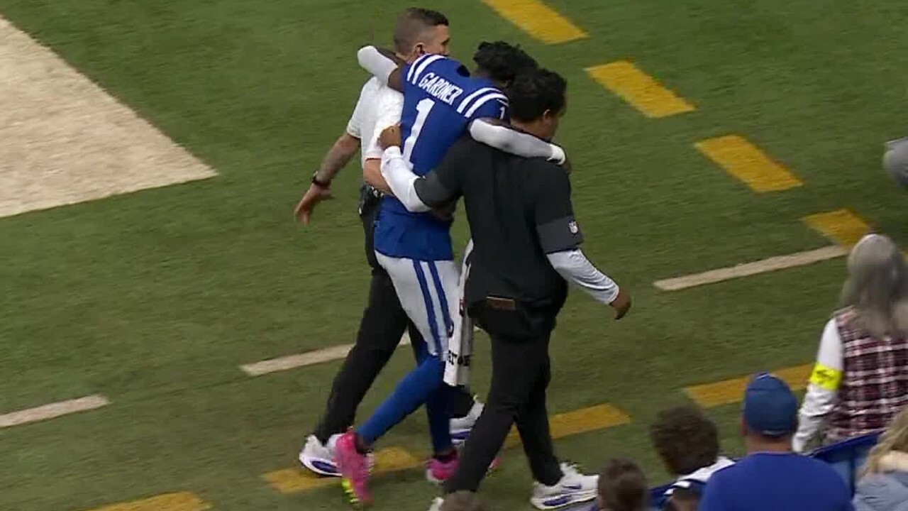 Colts’ Gardner exits vs. Texans with calf injury