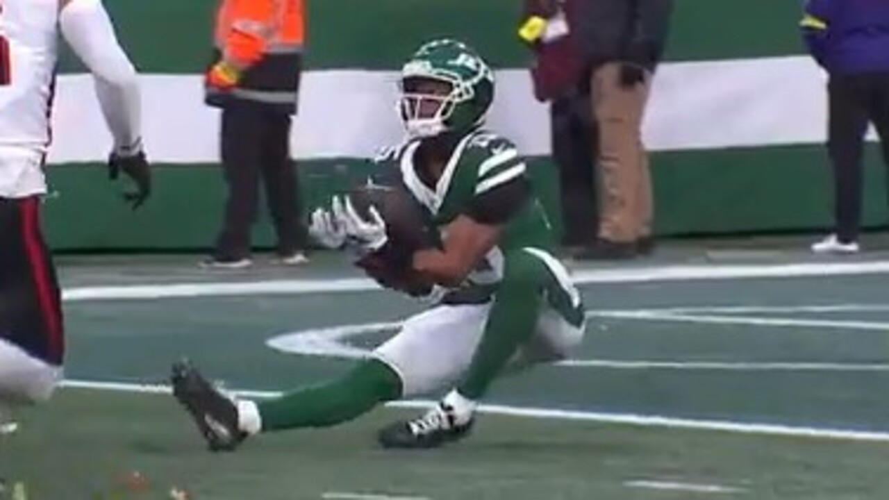 Jets’ Mitchell comes down with long bomb for first career touchdown