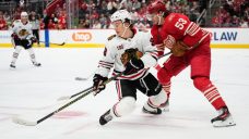 Connor Bedard scores, gets two assists to lead Blackhawks over Red Wings
