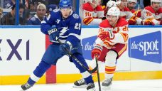 Flames’ three-game win streak ends after loss to Lightning