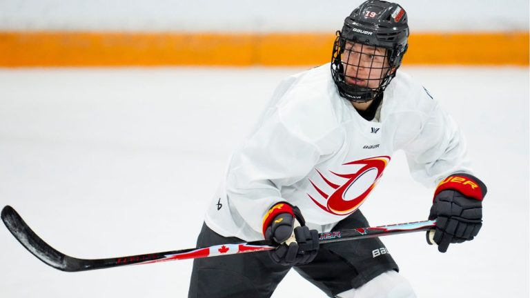 Ottawa Charge's Brianne Jenner takes part in training camp in Ottawa on Wednesday, Nov. 12, 2025. (Sean Kilpatrick/CP)