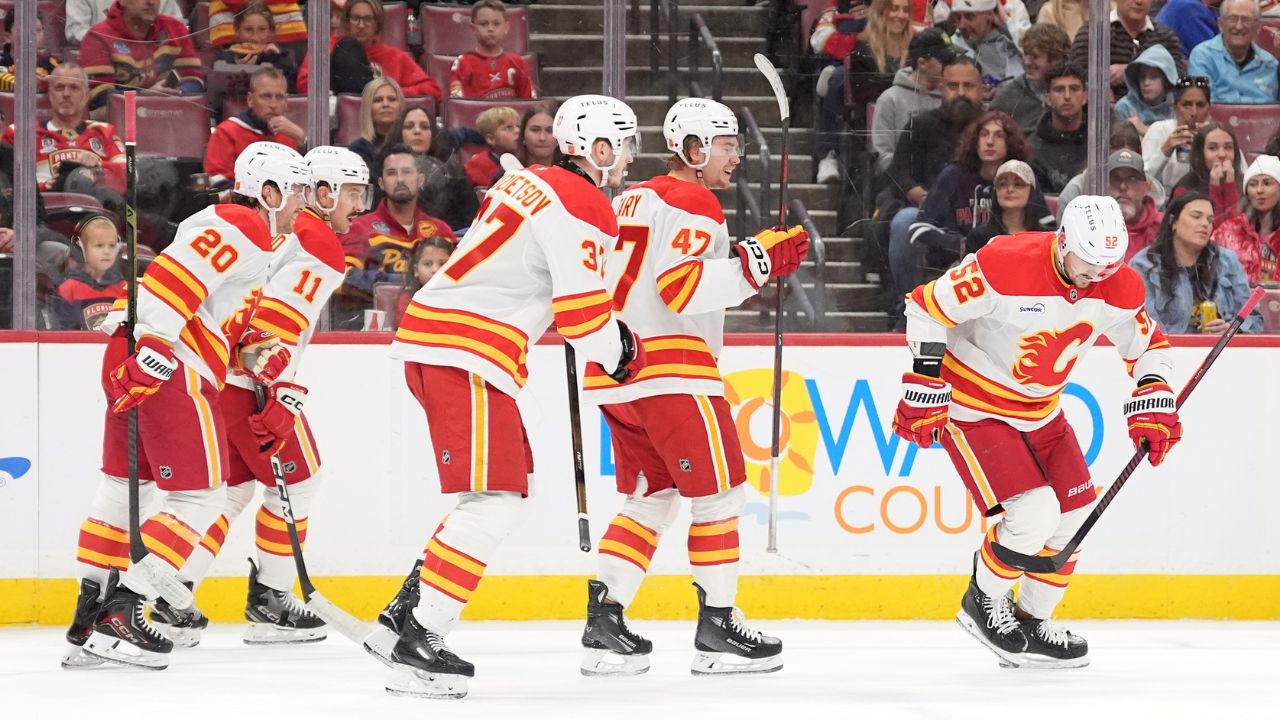 Kadri helps Flames beat Panthers for fourth loss in six home games