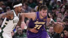 Doncic scores 41 points, Reaves adds 25 as Lakers roll to win against Bucks