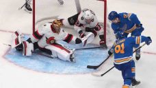 Senators allow three third-period goals in loss to Blues