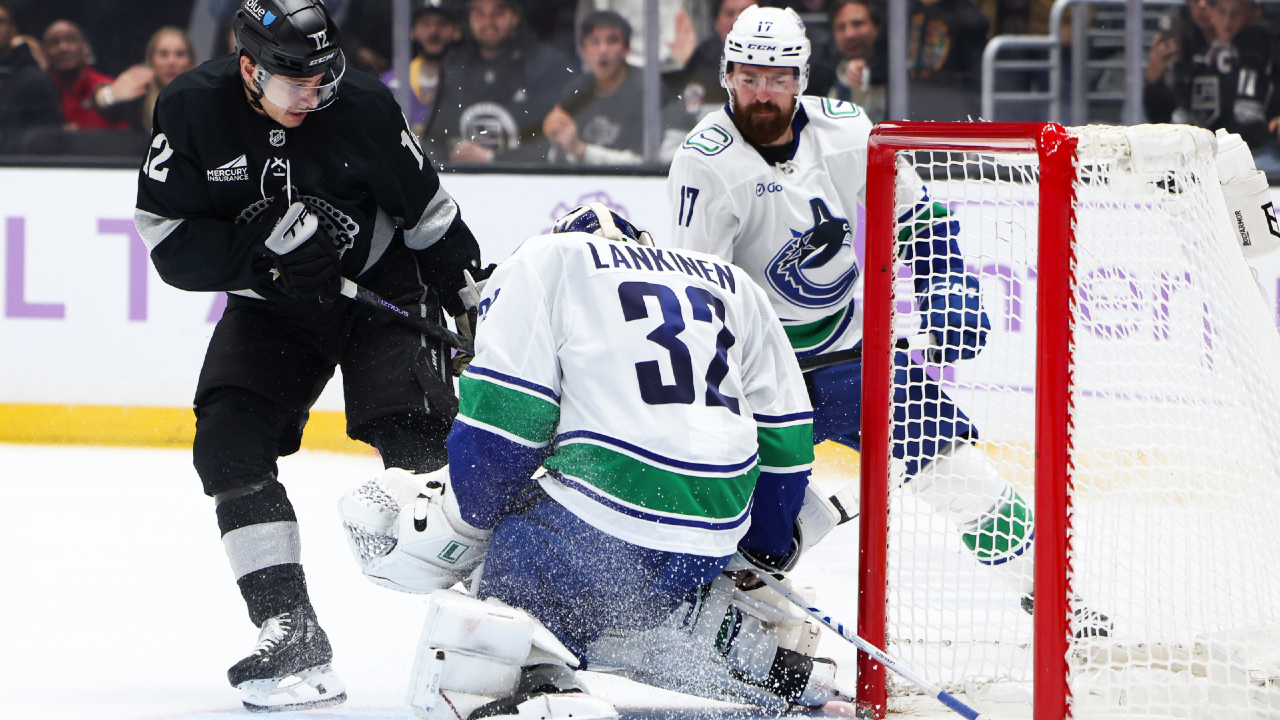 Canucks drop low-event game vs. Kings despite strong Lankinen return