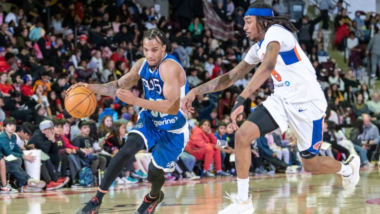 A.J. Lawson in action for Raptors 905. (Getty Images)