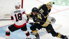 Senators fall to surging Bruins in overtime