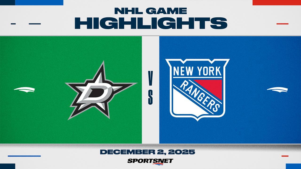 NHL Highlights: Rangers 3, Stars 2 (OT)