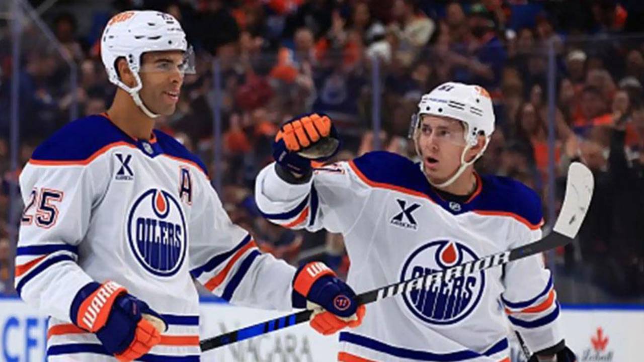 Oilers’ Nurse happy to see former D partner Stecher have success with Leafs