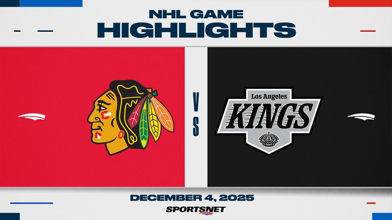NHL Highlights: Blackhawks 2, Kings 1