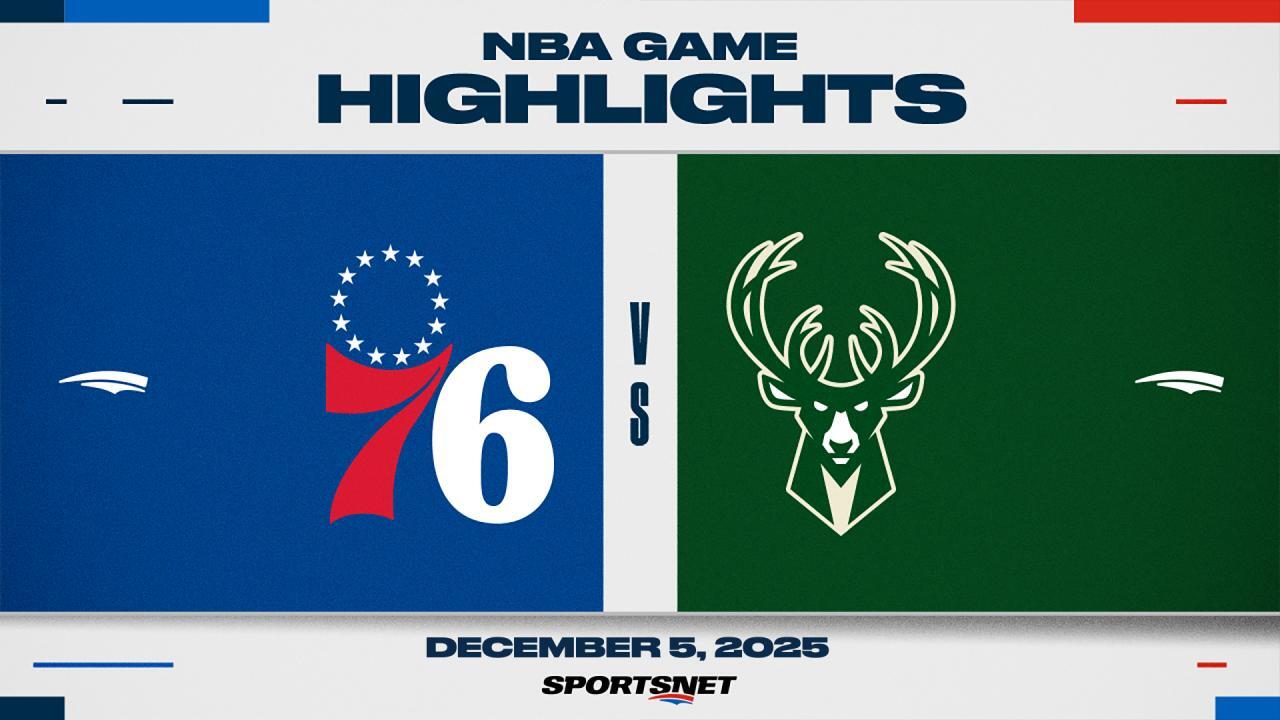 NBA Highlights: 76ers 116, Bucks 101