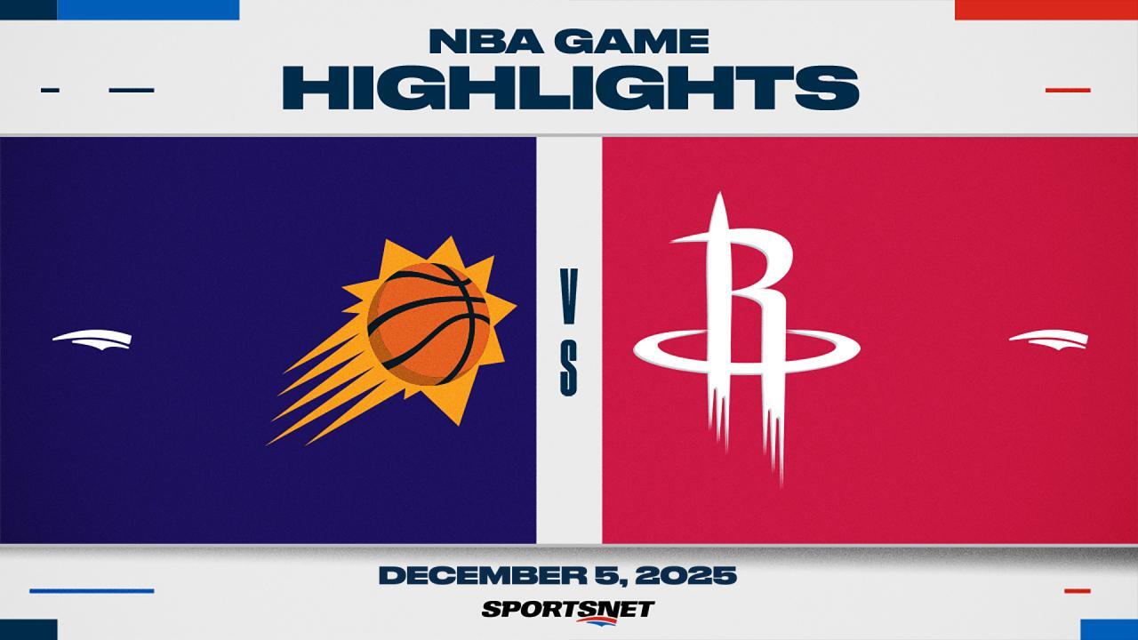 NBA Highlights: Rockets 117, Suns 98