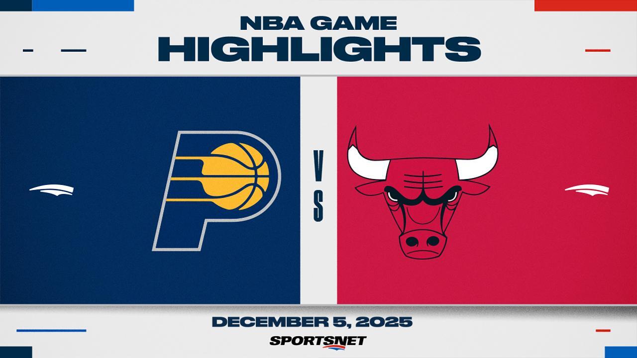 NBA Highlights: Pacers 120, Bulls 105