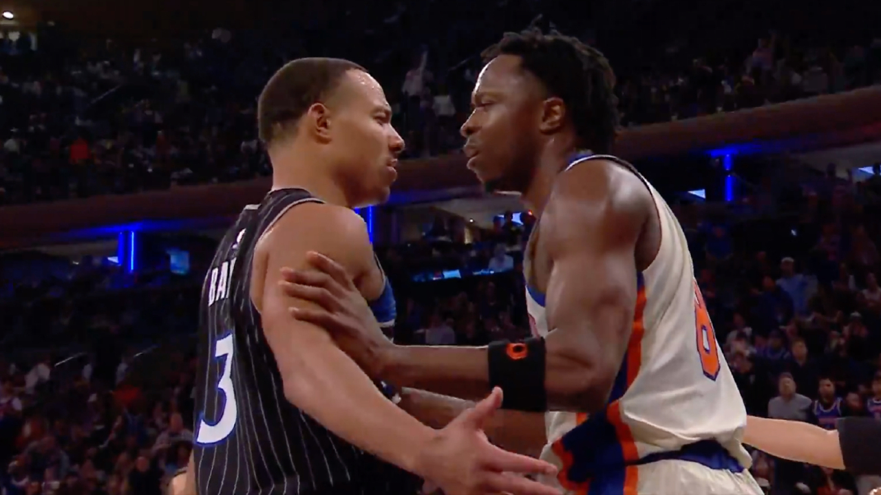 Magic’s Bane given technical foul after throwing ball off Knicks’ Anunoby