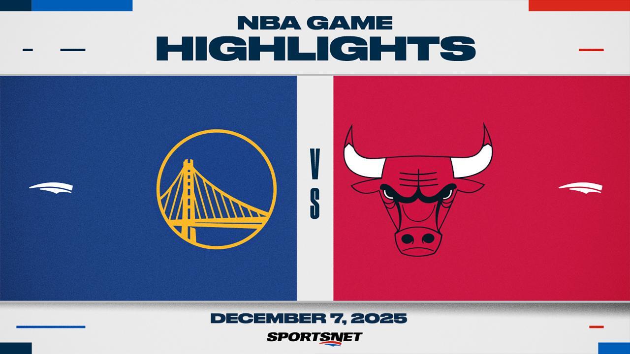 NBA Highlights: Warriors 123, Bulls 91