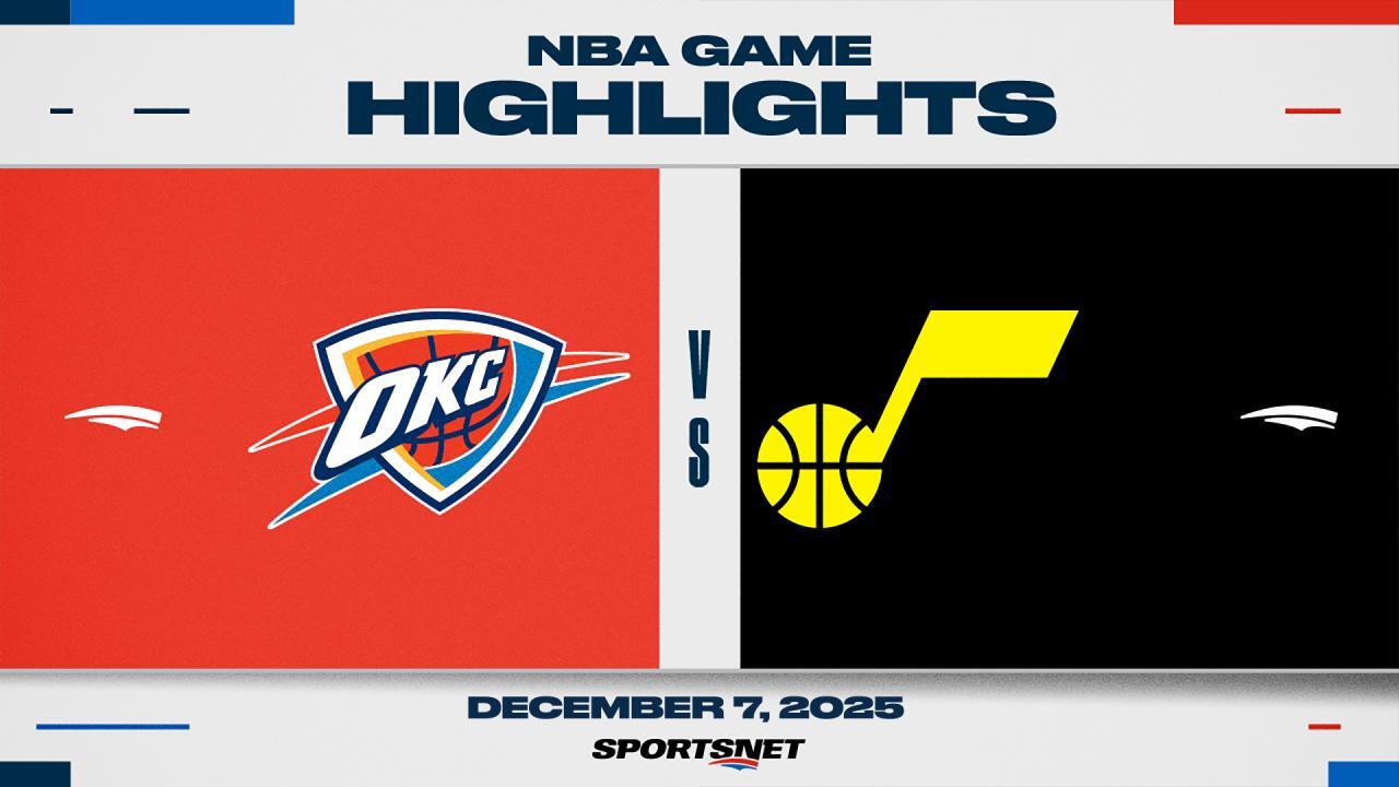 NBA Highlights: Thunder 131, Jazz 101