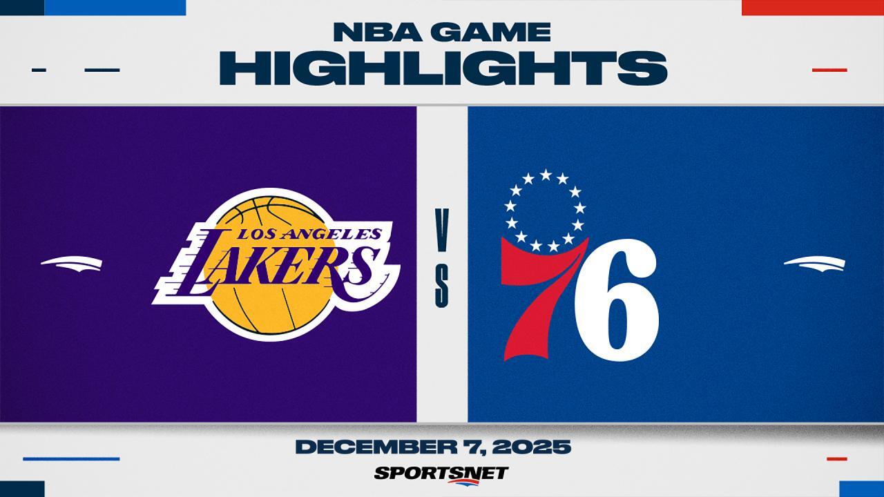NBA Highlights: Lakers 112, 76ers 108