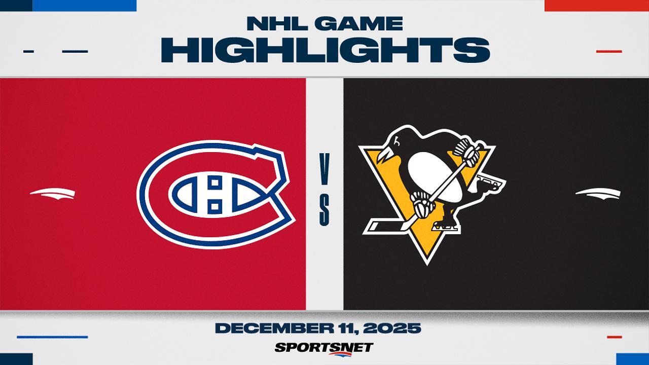 NHL Highlights: Canadiens 4, Penguins 2