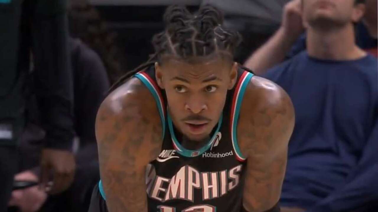 Grizzlies’ Morant swats George with huge chase down block