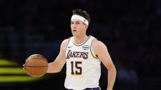 Lakers’ Austin Reaves exits vs. Rockets due to calf injury