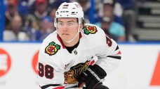 Blackhawks’ Connor Bedard out Saturday after suffering injury vs. Blues