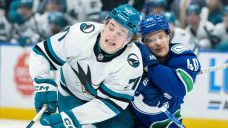 Canucks doubled up by Vancouver product Celebrini, Sharks
