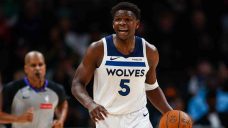 Timberwolves’ Edwards out at least one week with right knee inflammation