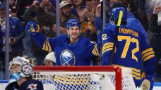 Norris has three points in return as Sabres crush Jets