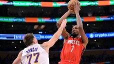Thompson, Durant lead Rockets past skidding Lakers