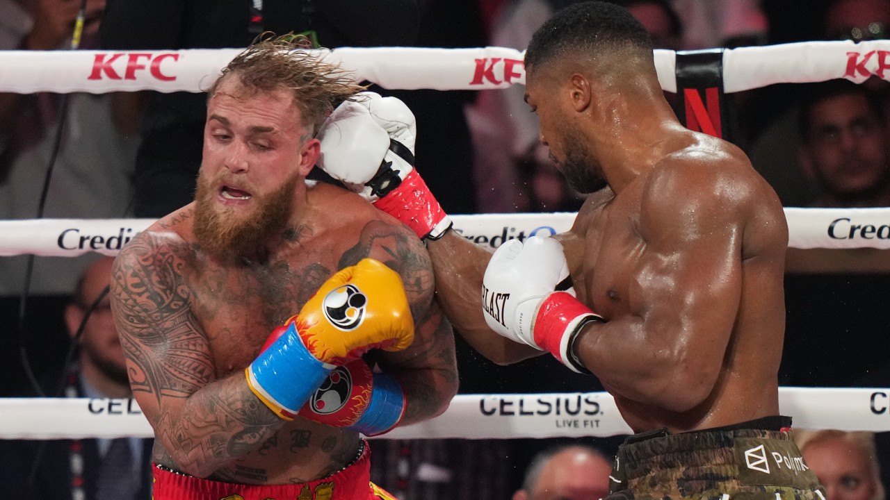 Joshua knocks out Jake Paul in 6th round to win heavyweight fight