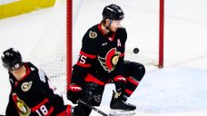 Short-handed Senators fall to Rangers