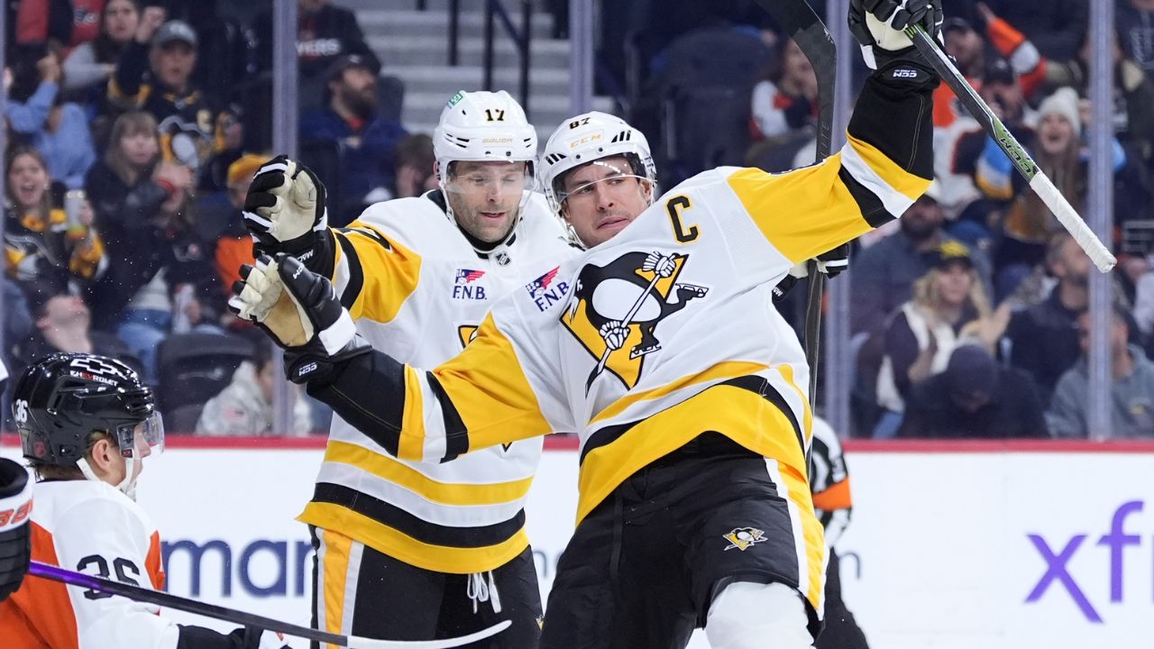 Penguins’ Sidney Crosby adds milestone to Flyers dominance