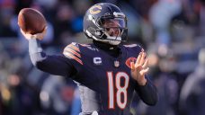 Caleb Williams throws for two touchdowns, Bears pound Browns