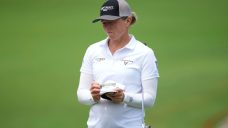Canadian golfer Sharp says she played most of 2025 with injured knee