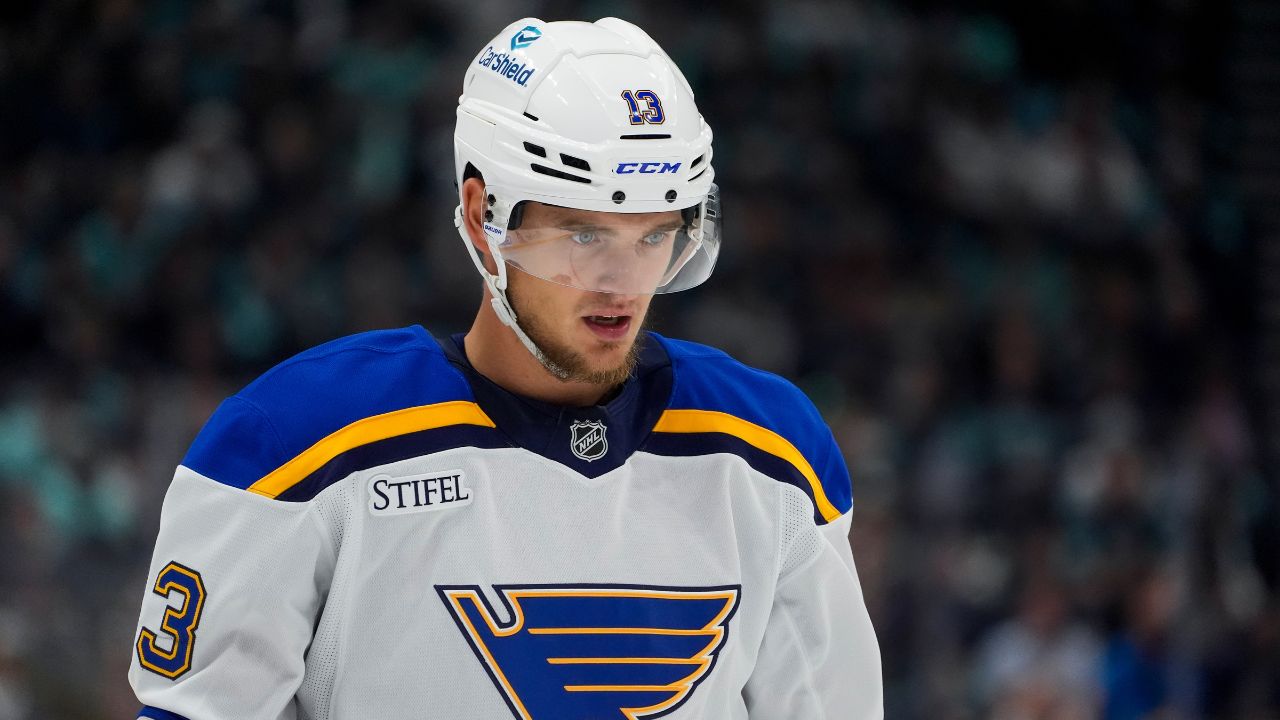 Blues’ Toropchenko out week-to-week after sustaining burns in home accident