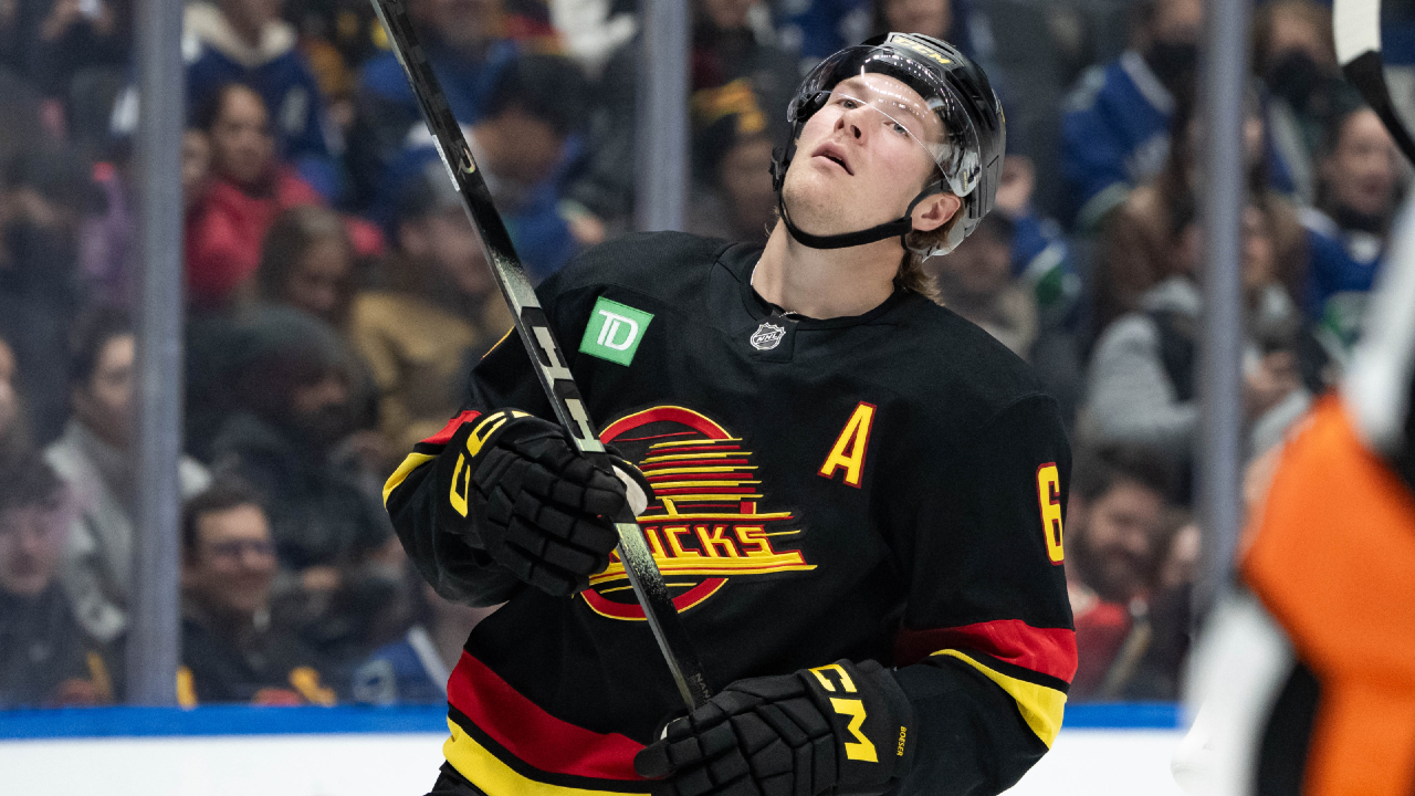 Brock Boeser adjusting to Canucks’ centre woes: ‘It’s hard’