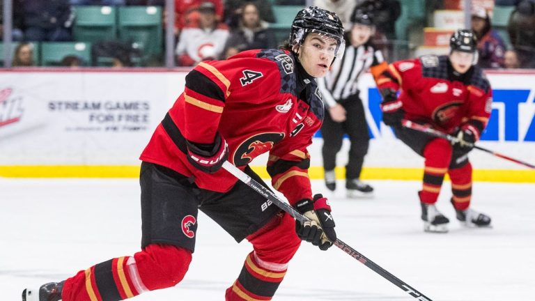 Prince George Cougars defenceman Carson Carels. (James Doyle/Prince George Cougars)