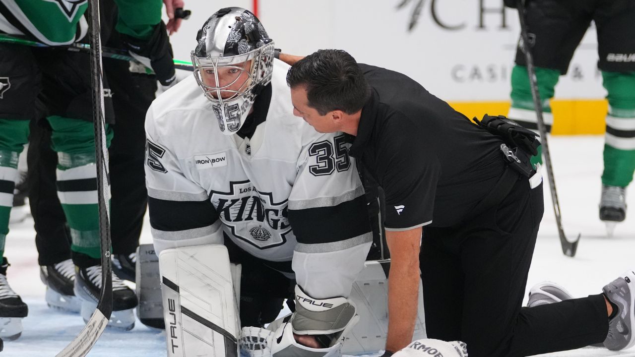 Kings place G Darcy Kuemper on injured reserve, recall Pheonix Copley