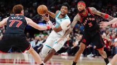 Sluggish Raptors can’t keep up with Hornets in blowout loss