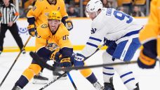 Struggling Maple Leafs fall to last-place Predators
