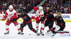 Senators frustrated with inconsistent goaltending after loss to Red Wings