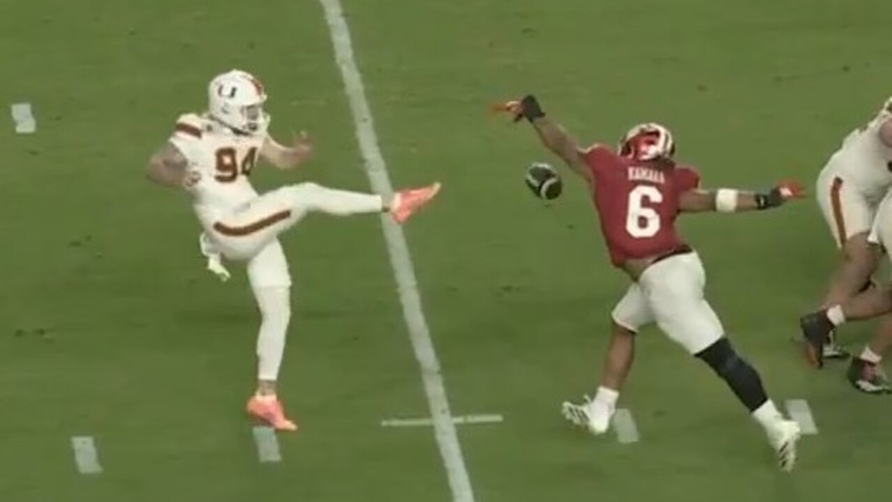 Indiana’s Jones jumps on blocked punt in end zone for massive TD