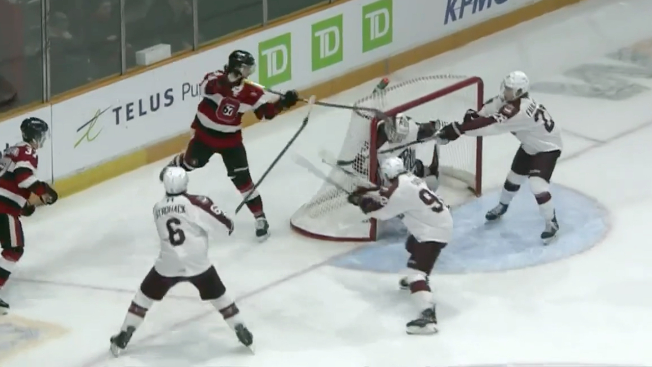 Maple Leafs prospect McCue pulls off Michigan vs. Petes