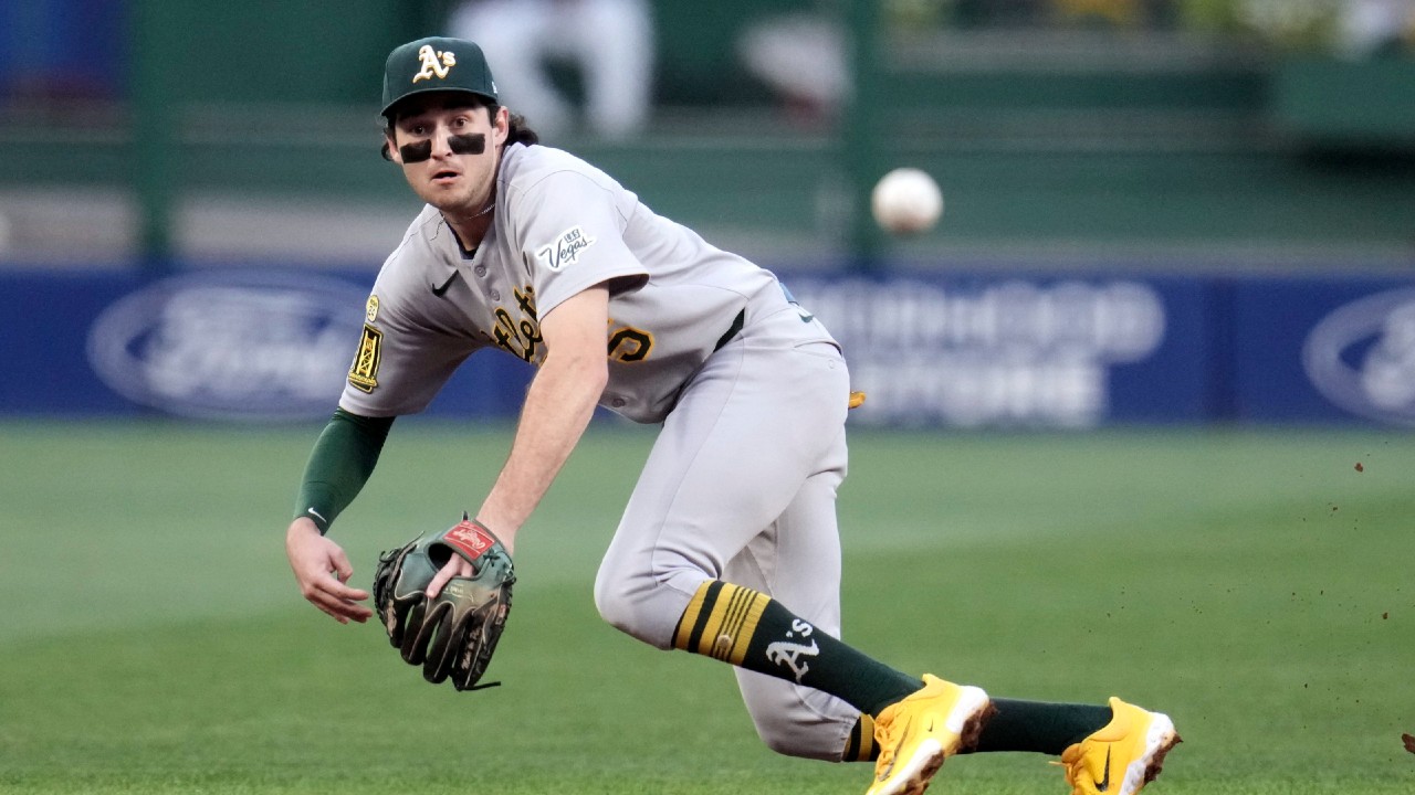 Athletics shortstop Jacob Wilson exits vs. Orioles with shoulder injury