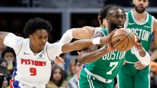 Brown misses potential game-winner and Pistons hold off Celtics for win